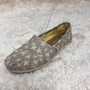 TOMS Gold Starfish Alpargata Style